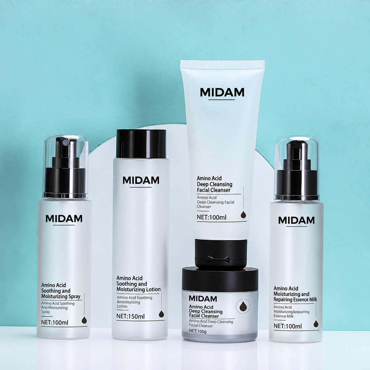 MB-0464 PETG 스킨케어 용기 세트 50g/100ml/150ml