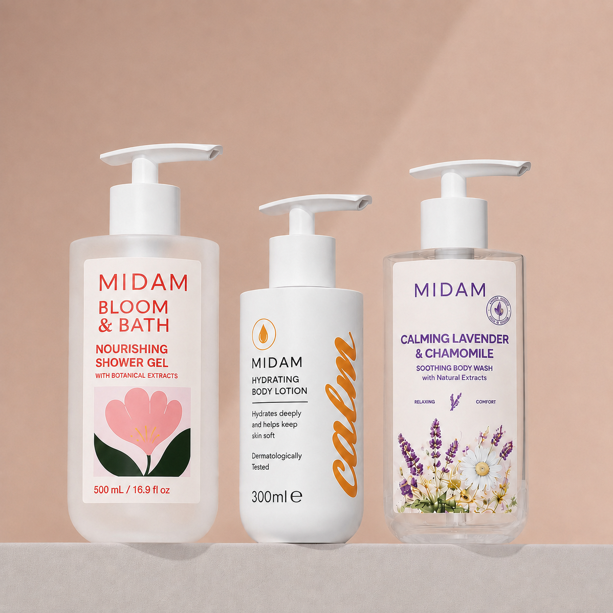 MB-0209 PETG 샴푸·바디워시 펌프 용기 300ml/500ml