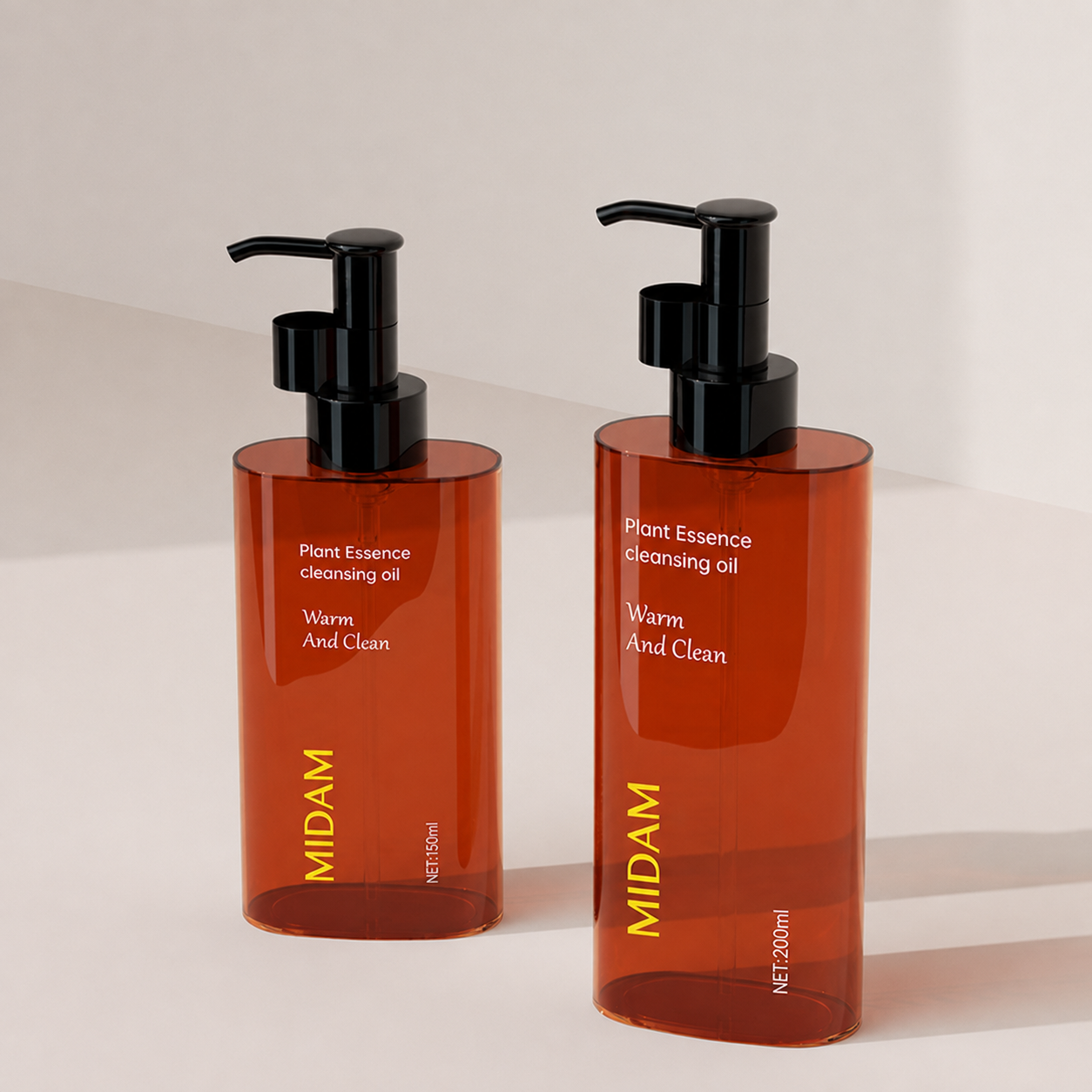 MB-0247 PETG 클렌징오일 펌프 용기 150ml / 200ml