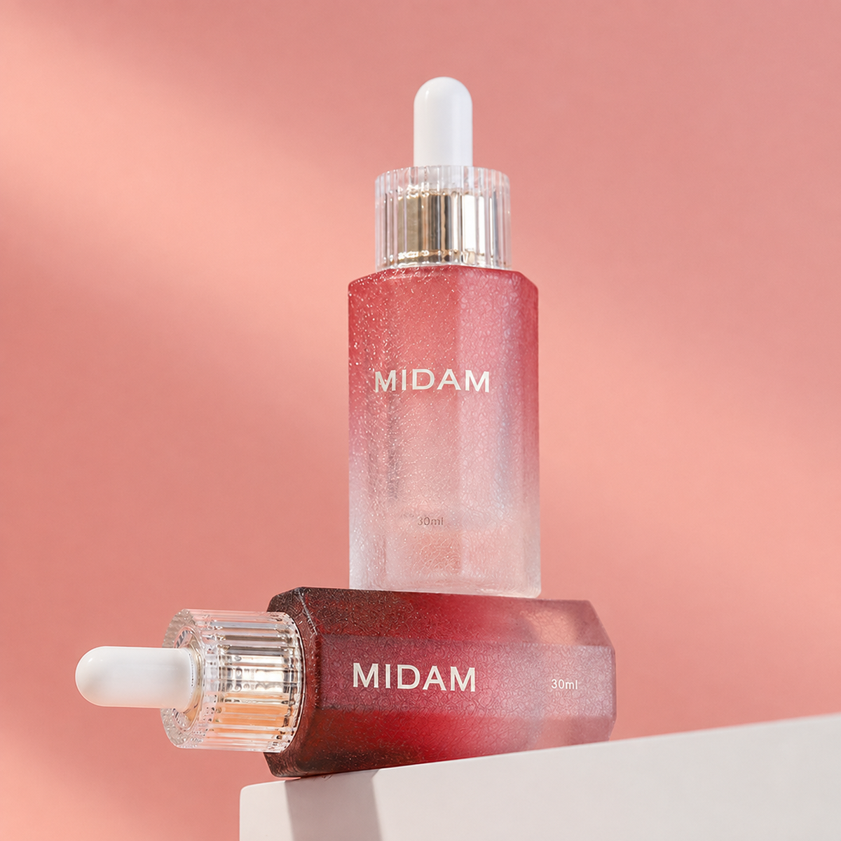 MB-0279 그라데이션 유리 드로퍼 앰플 용기 30ml