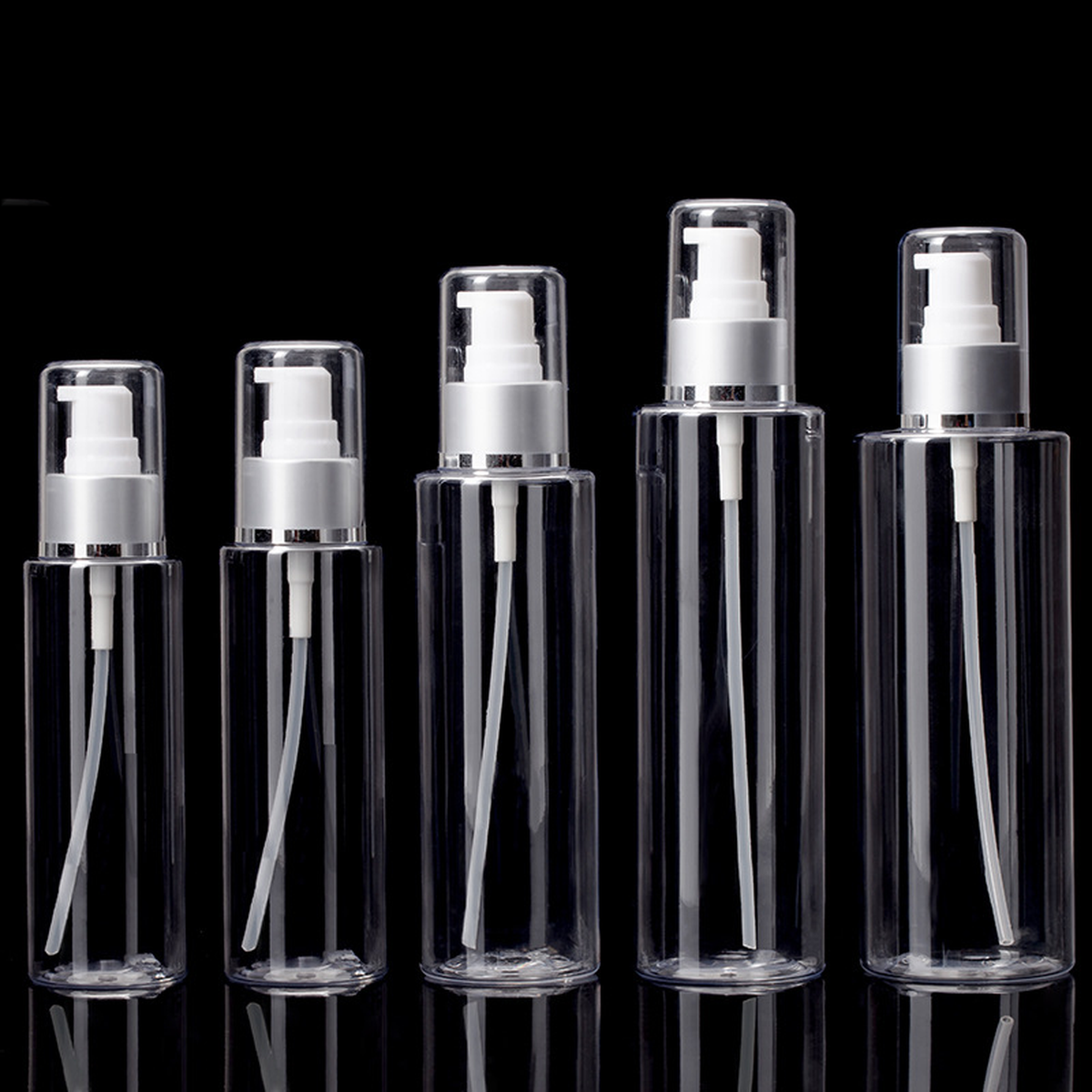 MB-0492 PETG 풀 커버 펌프 로션 용기 100ml/120ml/150ml/200ml/250ml