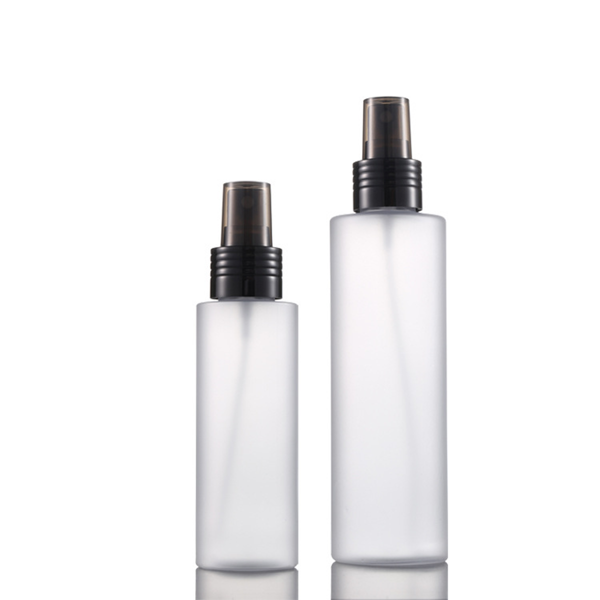 MB-0482 PETG 프로스트 블랙 스프레이 미스트 용기 100ml/200ml