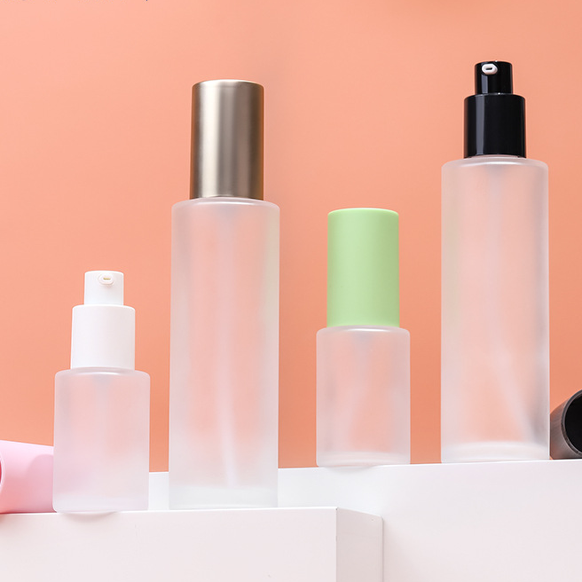 MB-0509 유리 에센스·로션 펌프 용기 30ml/100ml