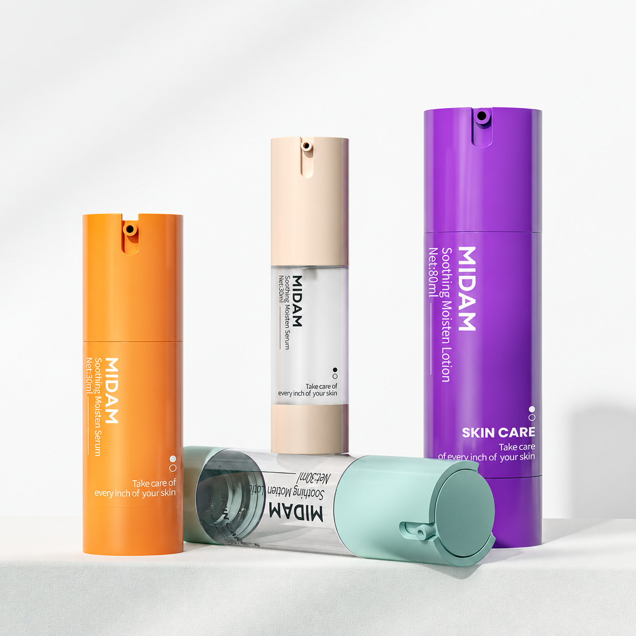 MB-0352 PP 진공 에센스 펌프 용기 10ml / 15ml / 30ml