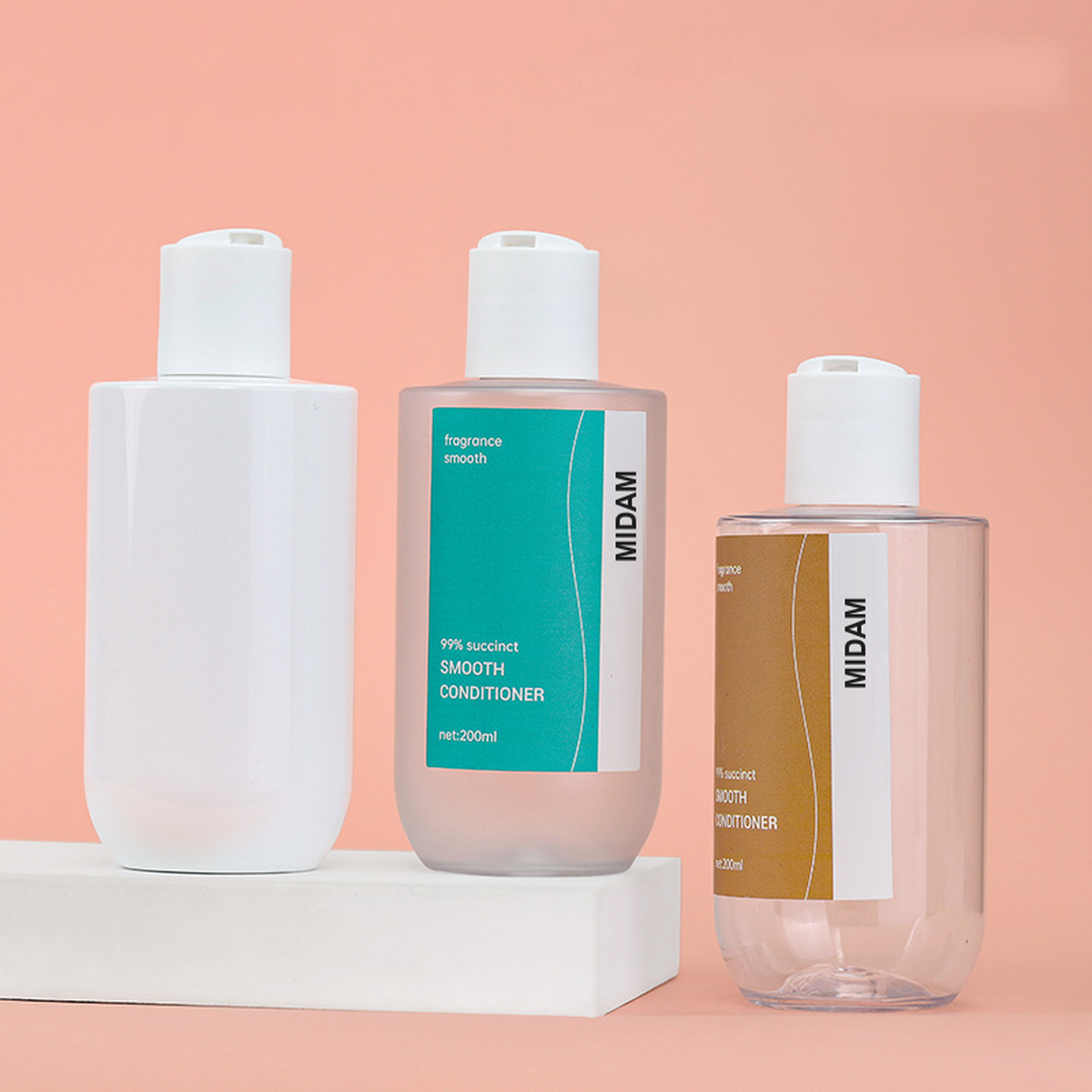 MB-0434 PETG·PP 디스크탑 샴푸·바디워시 용기 200ml