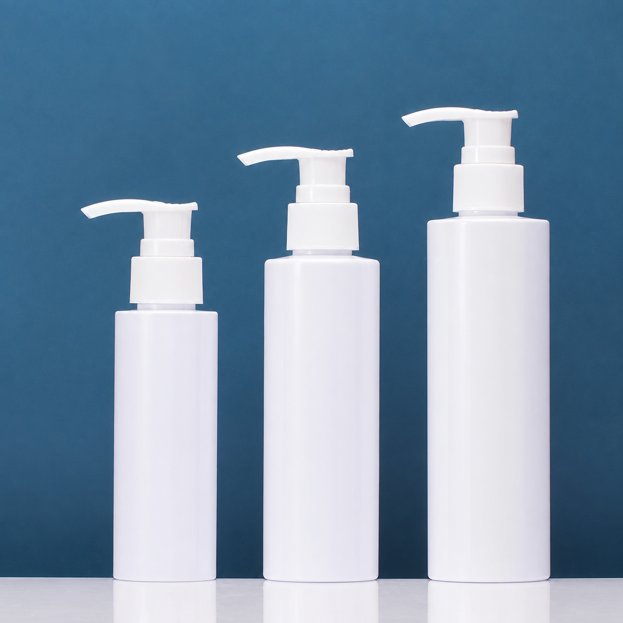 MB-0339 PETG 플랫숄더 로션 펌프 용기 100ml/150ml/200ml