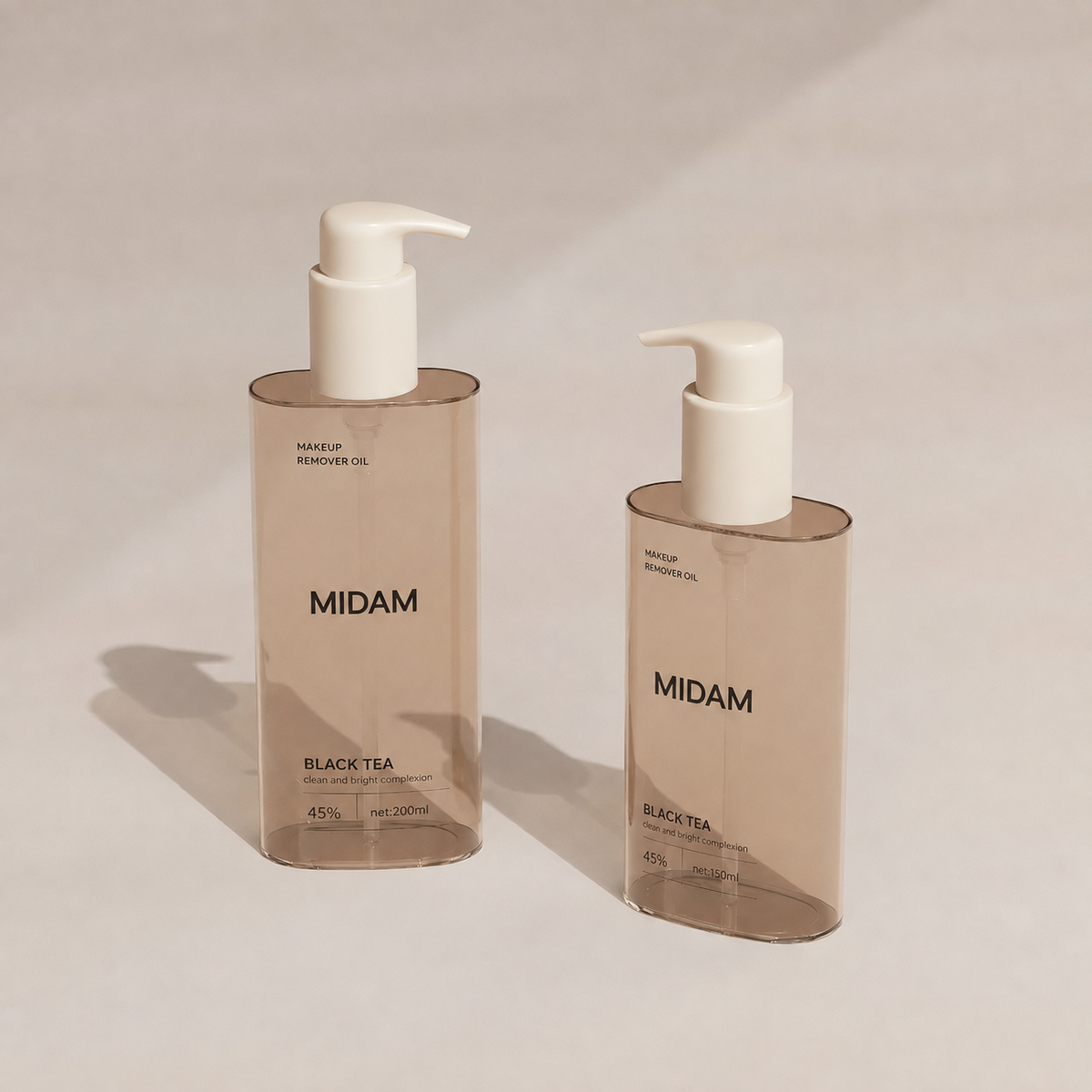 MB-0306 PETG 잠금형 오일 펌프 용기 150ml/200ml