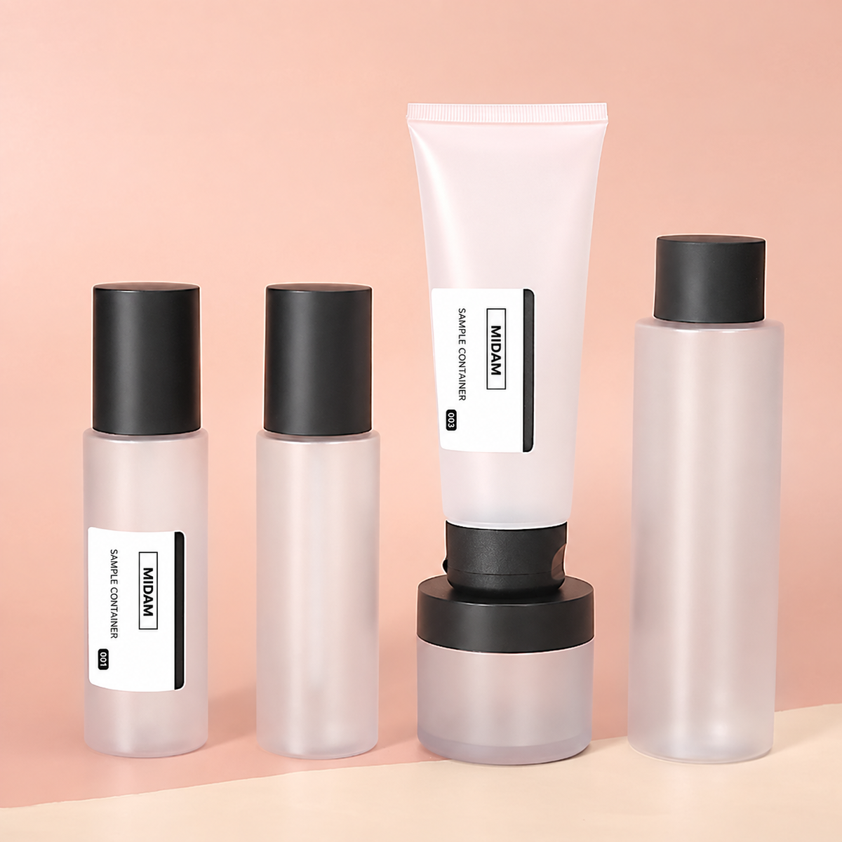 MB-0485 PETG 스킨케어 용기 세트 50g/100ml/200ml