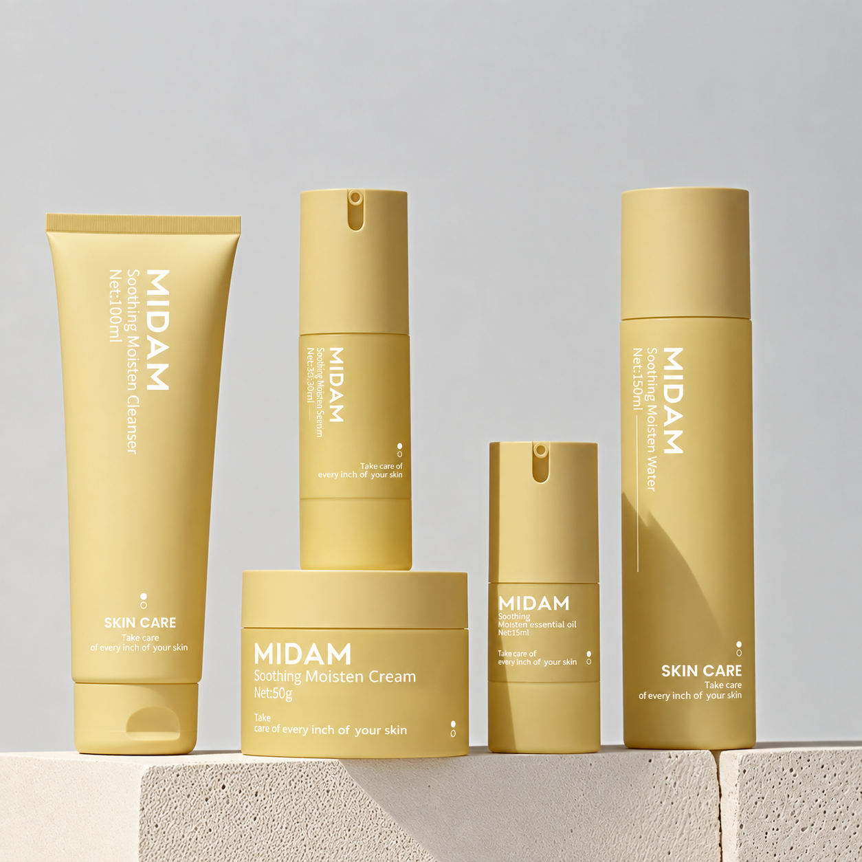 MB-0390 진공 스킨케어 용기 세트 15ml/30ml/100ml/150ml/50g/100g