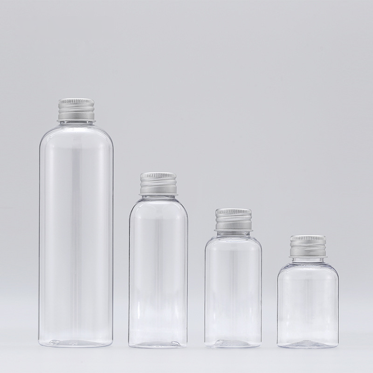 MB-0444 PETG 알루미늄 캡 토너·플로럴워터 소분병 50ml/75ml/100ml/250ml