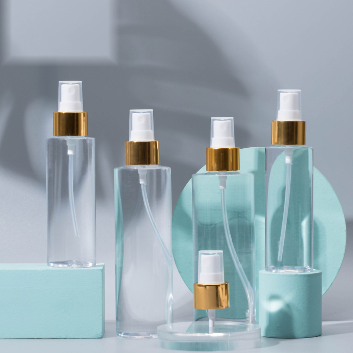 MB-0496 PETG 평어깨 미스트 스프레이 용기 100ml/120ml/150ml/200ml/250ml