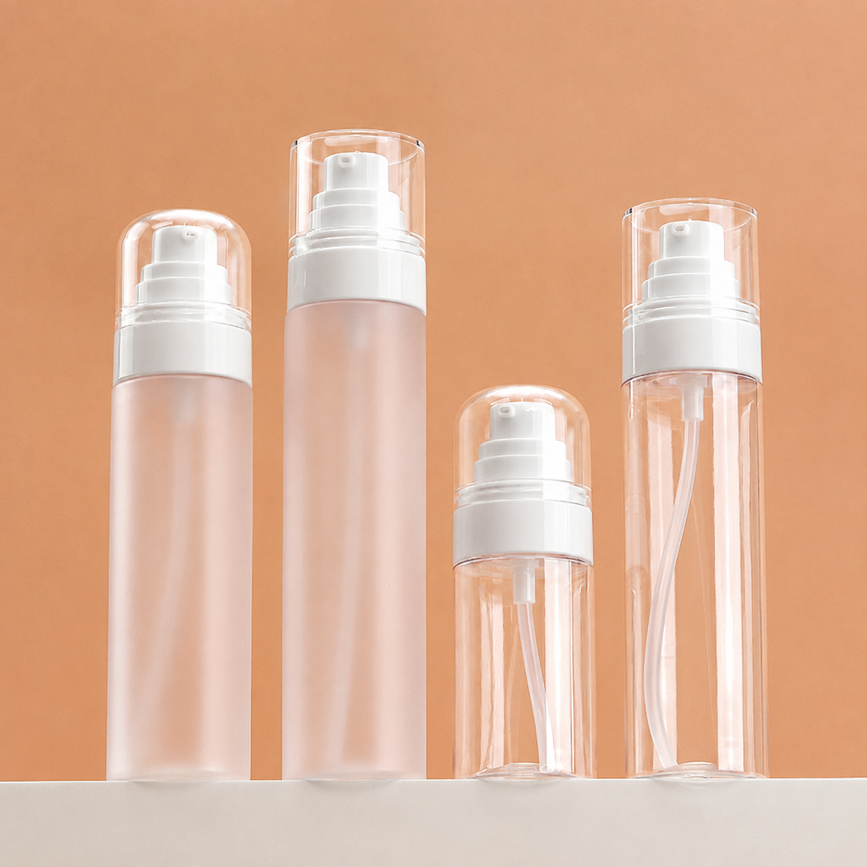 MB-0235 PETG 로션·에센스 펌프 용기 50ml/100ml/120ml