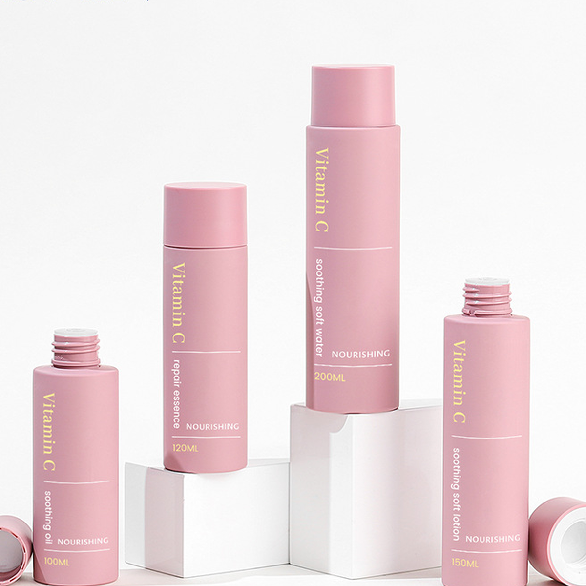 MB-0561 PETG 핑크 토너 용기 100ml/120ml/150ml/200ml