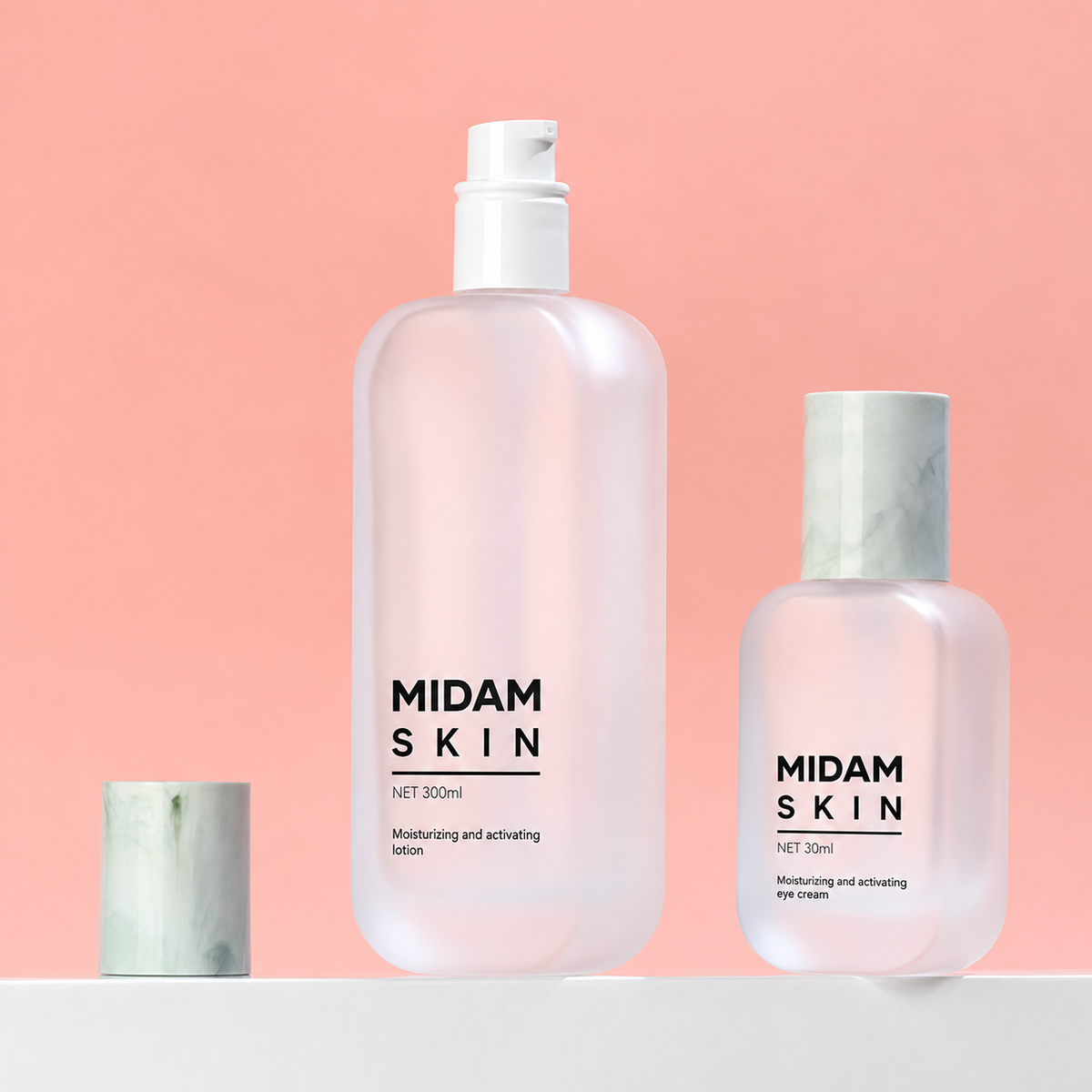 MB-0529 유리 라운드 스퀘어 로션 용기 30ml/100ml