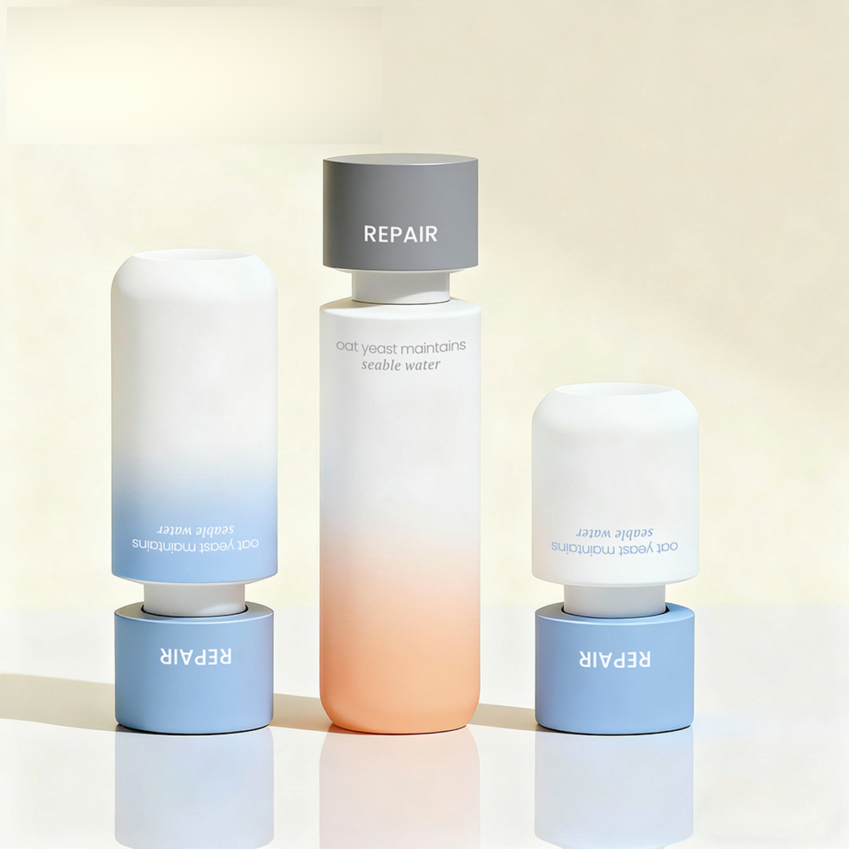 MB-0402 유리 스킨케어 용기 세트 30ml/100ml/30g/50g