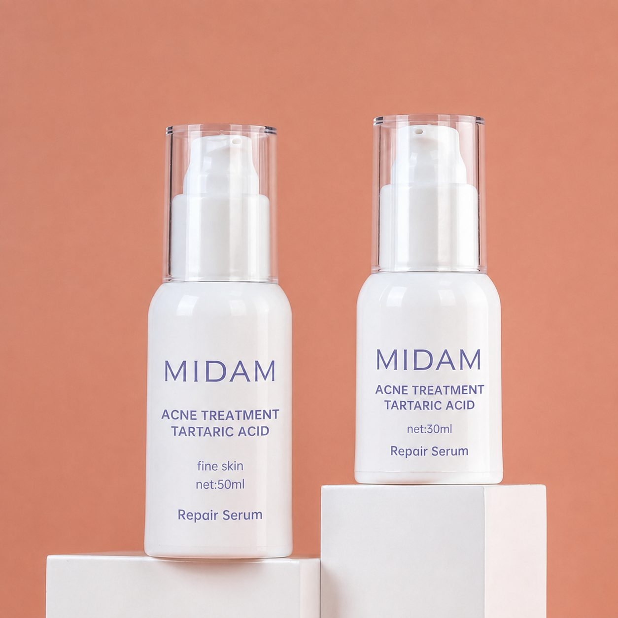 MB-0210 PP 에어리스 아이크림·에센스 펌프 용기 30ml/50ml