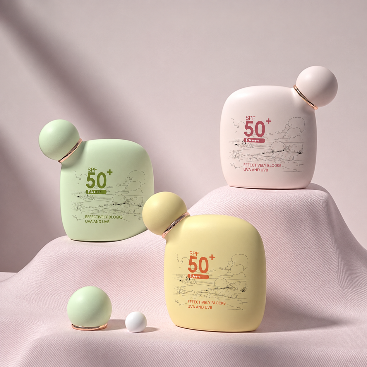 MB-0036 PP BB 핸드/선크림병 50ml/60g