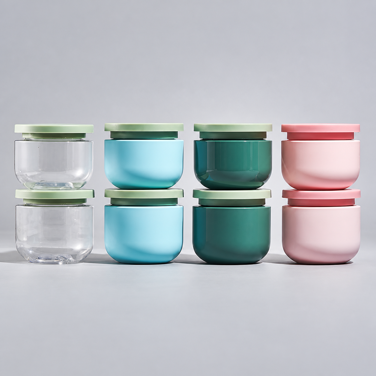 MB-0047 마카롱 PETG 대용량 크림병 250g/300g