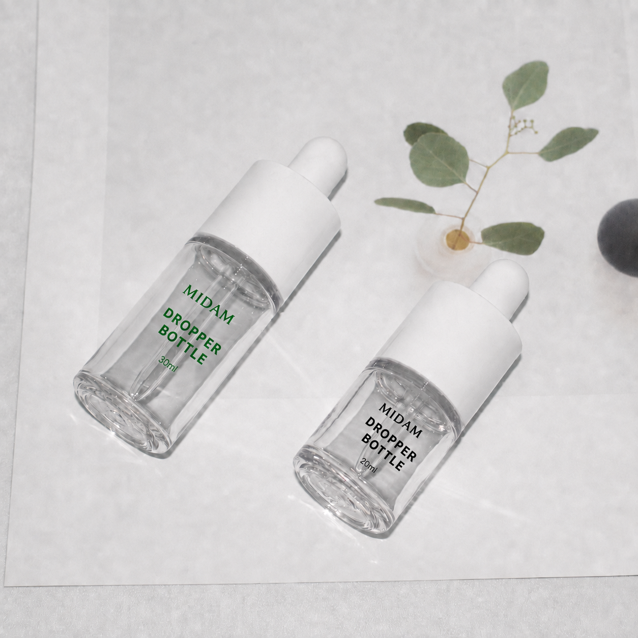 MB-0058 PETG 투명 스포이드 앰플병 15ml/30ml/50ml