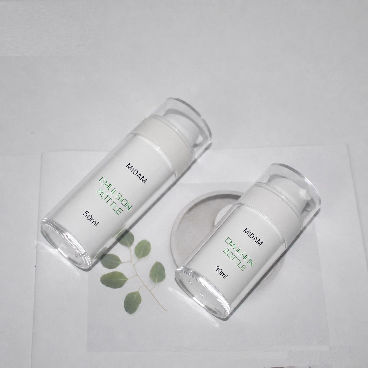 MB-0059 아크릴 이중 진공 BB크림 앰플병 30ml/50ml