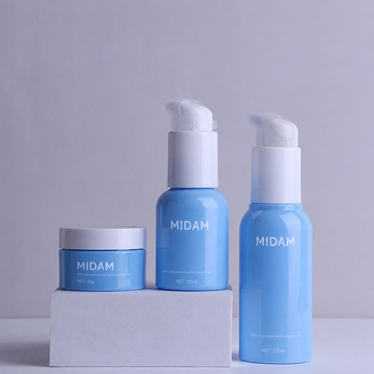 MB-0062 PETG 앰플 크림병 30g/50ml/100ml