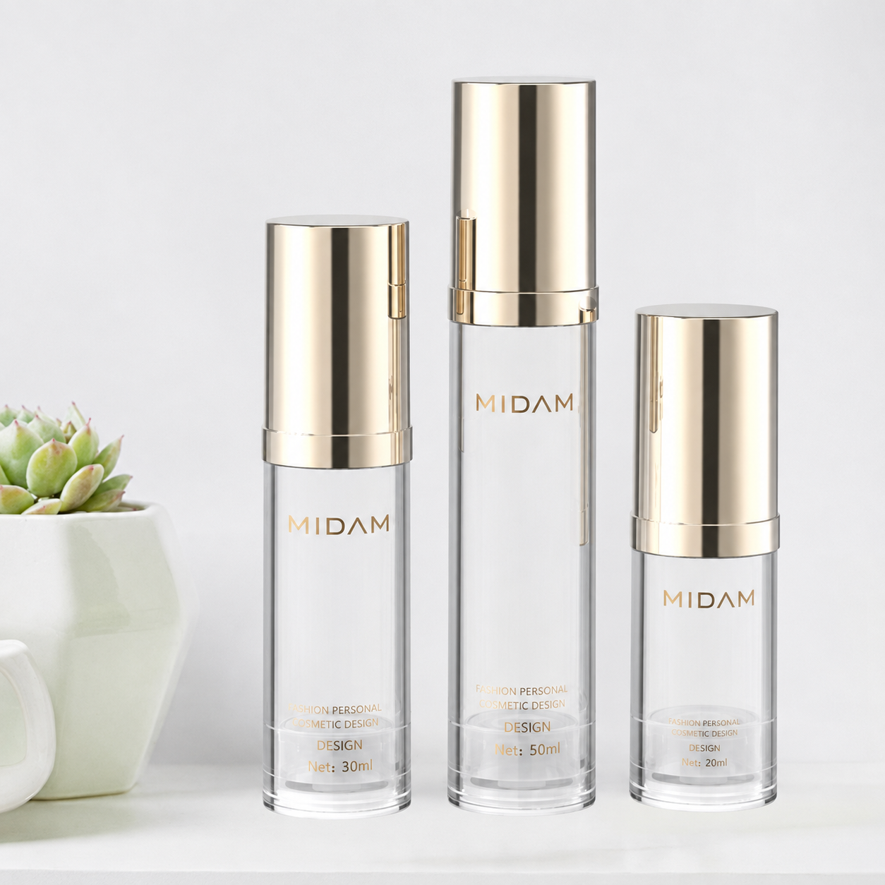 MB-0071 MS/아크릴 에센스 앰플 진공병 20ml/30ml/50ml