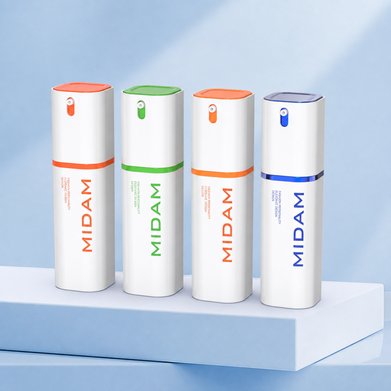 MB-0073 MS/ABS/PE 이중 에센스 앰플병 30ml