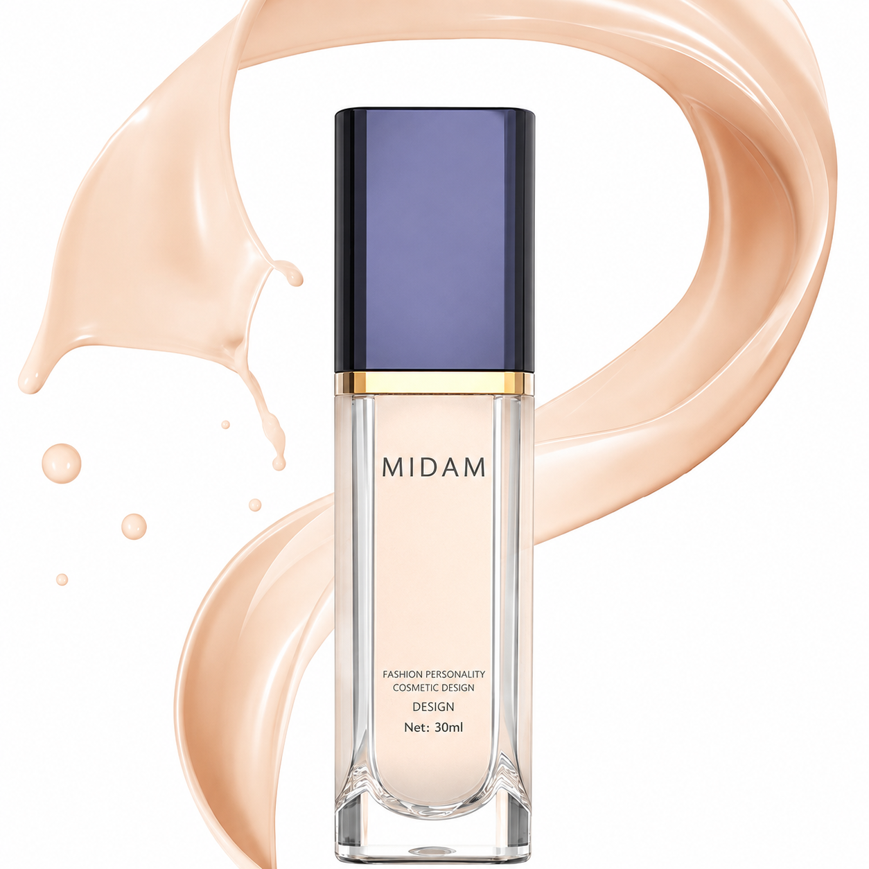 MB-0076 MS/AS/아크릴 도금  앰플병 30ml
