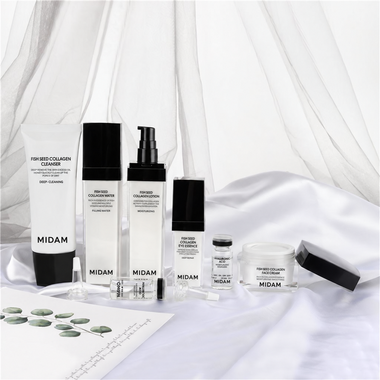 MB-0095 아크릴 크림 에센스 앰플 미스트병 세트 30g/50g/30ml/50ml/100ml