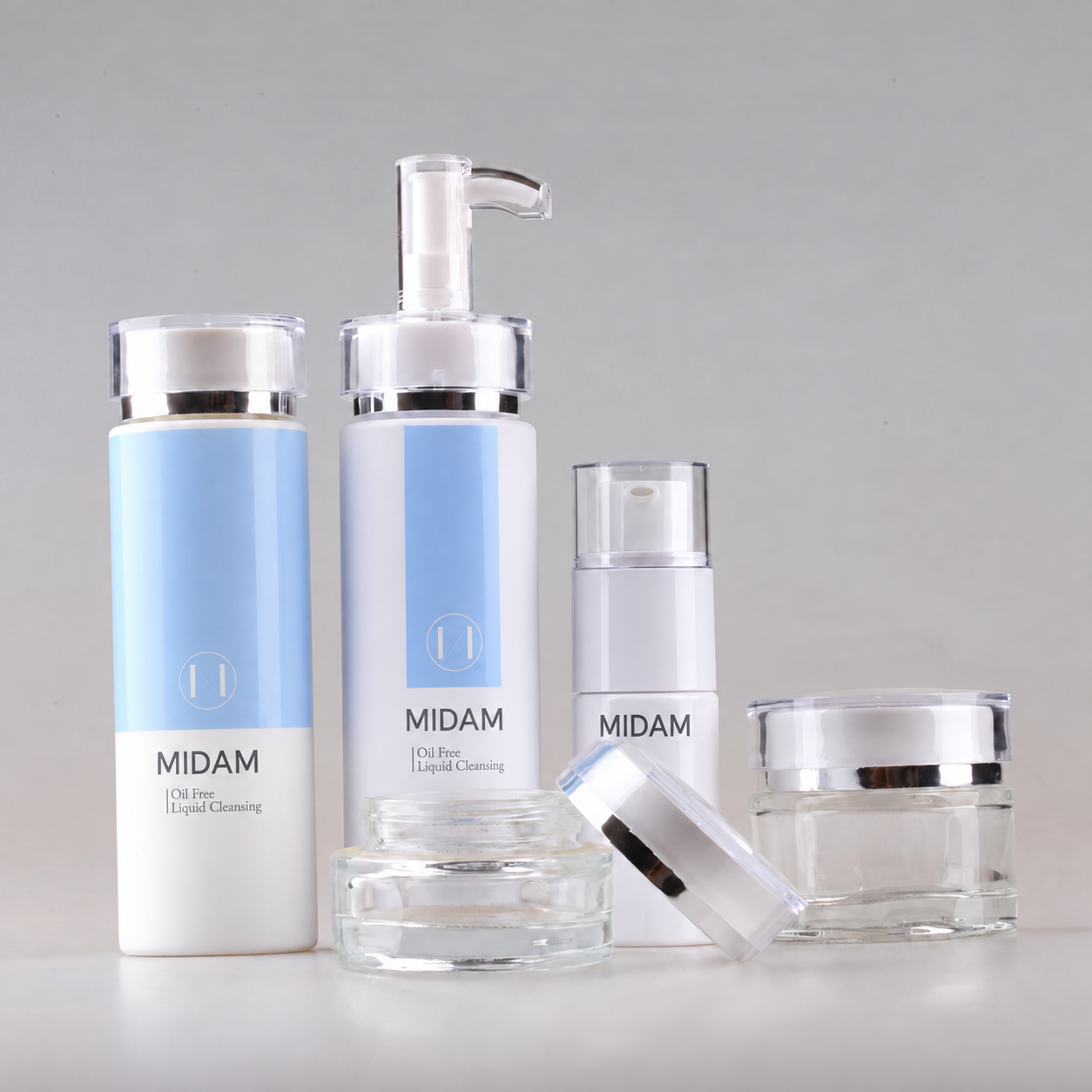 MB-0096 PETG 크림 에센스 앰플병 세트 30ml/120ml/150ml