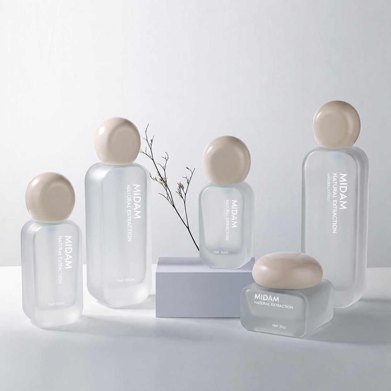 MB-0100 BB크림 에센스 앰플 미스트 유리병 세트 30g/50g/30ml/50ml/100ml/120ml