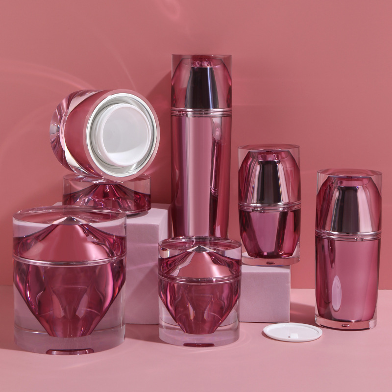 MB-0107 아크릴 이중 크림 에센스 앰플병 세트 15g / 30g / 50g / 15ml / 30ml / 100ml
