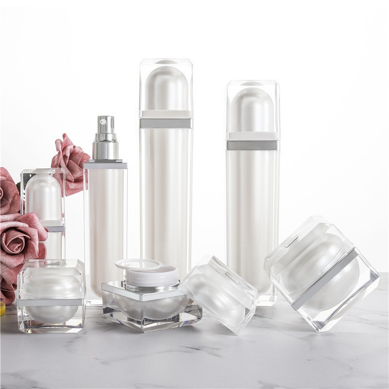 MB-0110 아크릴 이중 크림 에센스 앰플병 세트 15g/30g/50g/15ml/30ml/60ml/100ml/120ml