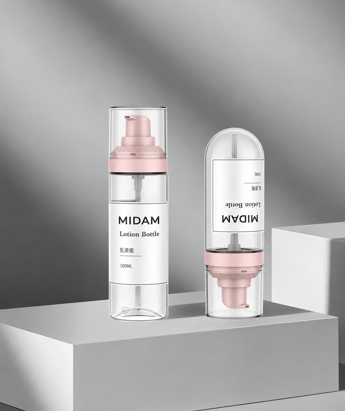 MB-0121 PETG 에센스 병 60ml/80ml/100ml/120ml