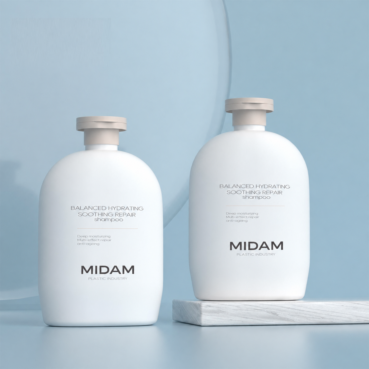 MB-0181 HDPE 바디워시 바디크림 샴푸병 380ml