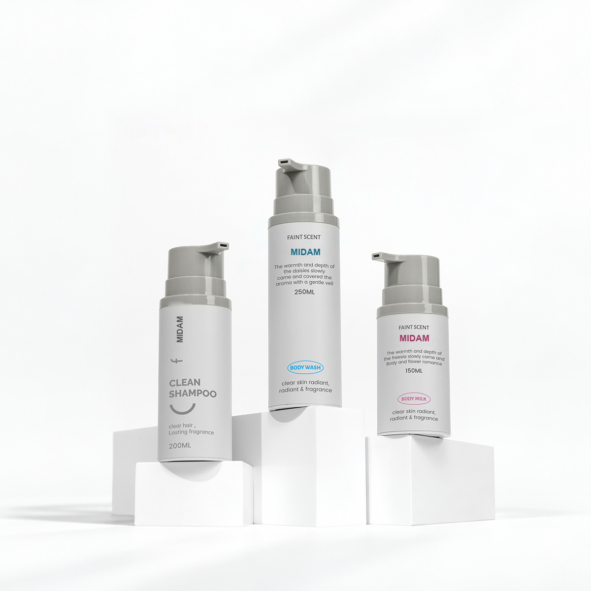 MB-0415 PP 잠금형 진공 펌프 용기 150ml/200ml/250ml