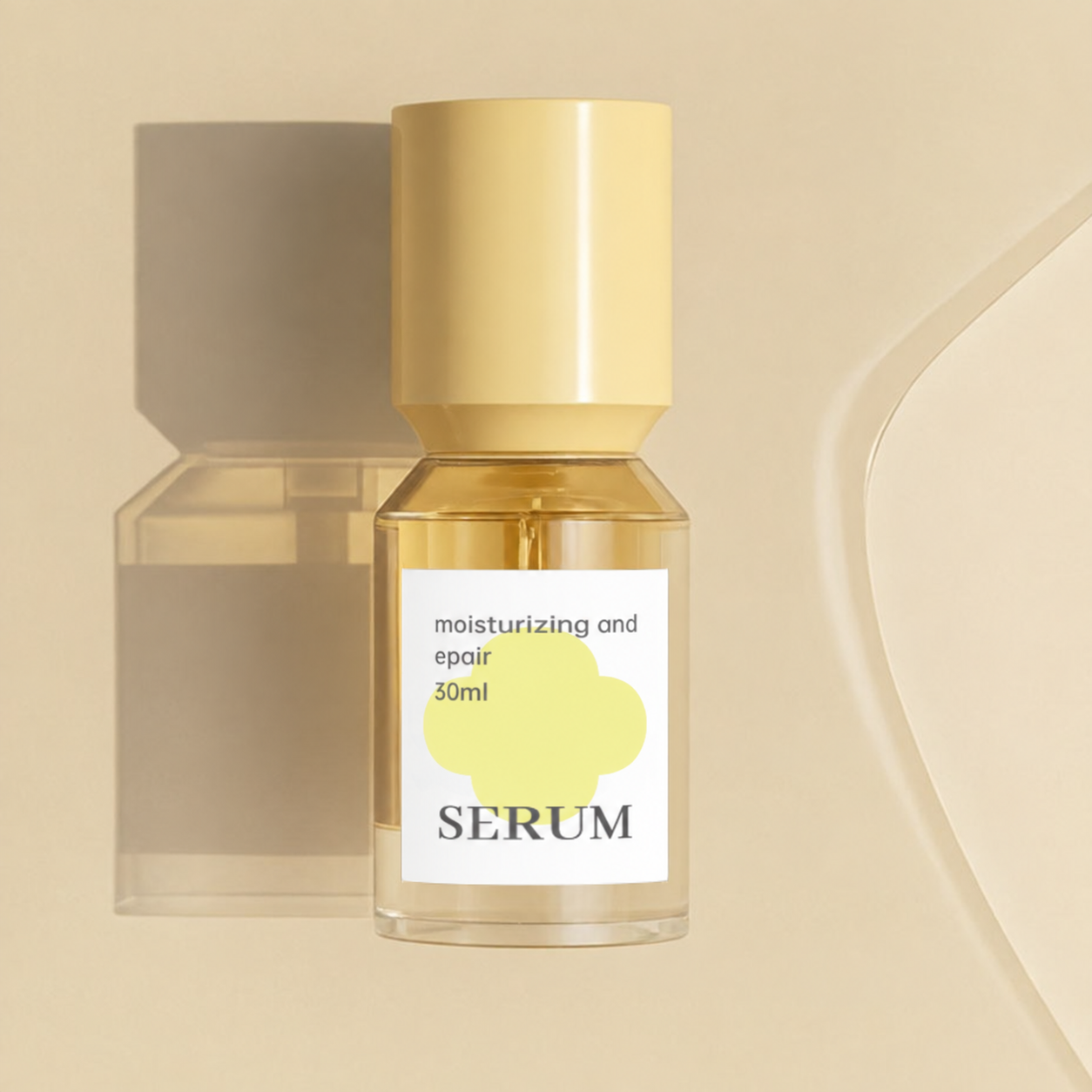 MB-0580 유리 컬러 펌프 에센스 용기 30ml