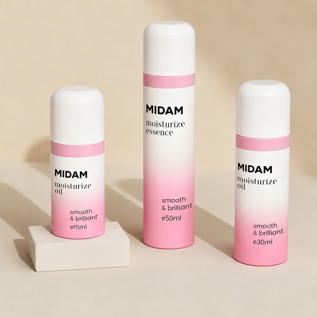 MB-0610 PS·PP 진공 에센스 펌프 용기 15ml/30ml/50ml