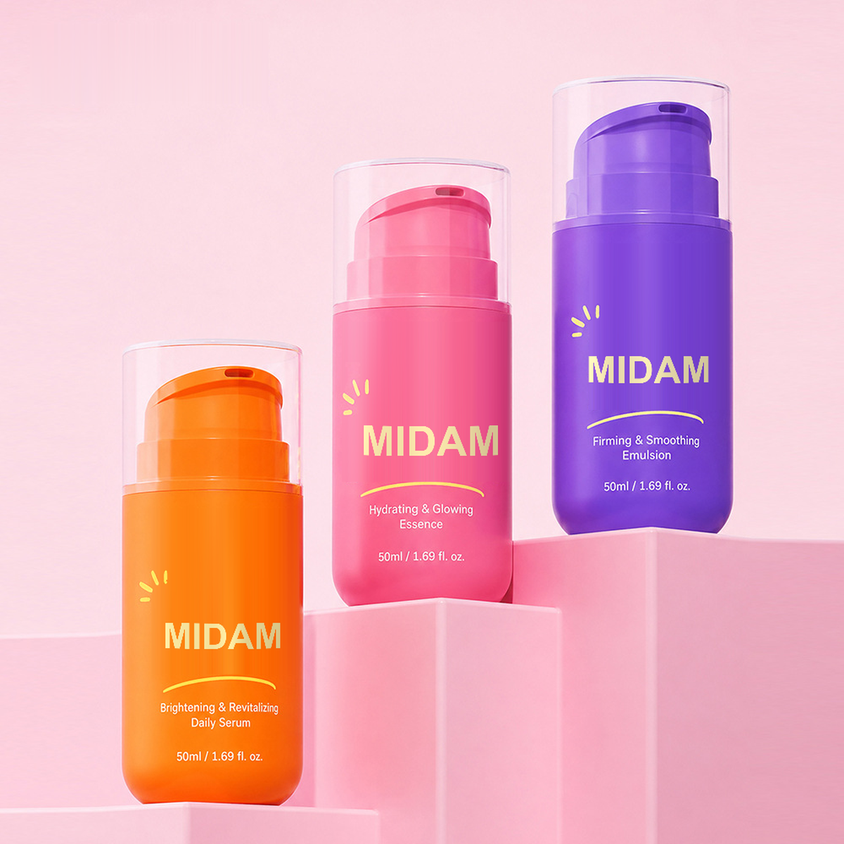 MB-0659 PP 라운드 에어리스 용기 30ml/50ml/100ml