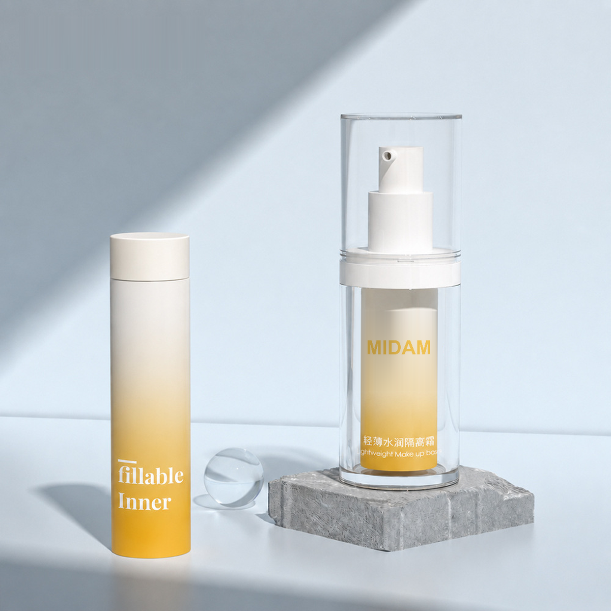 MB-0663 리필형 에어리스 용기 15ml/30ml · 사양 확인 필요