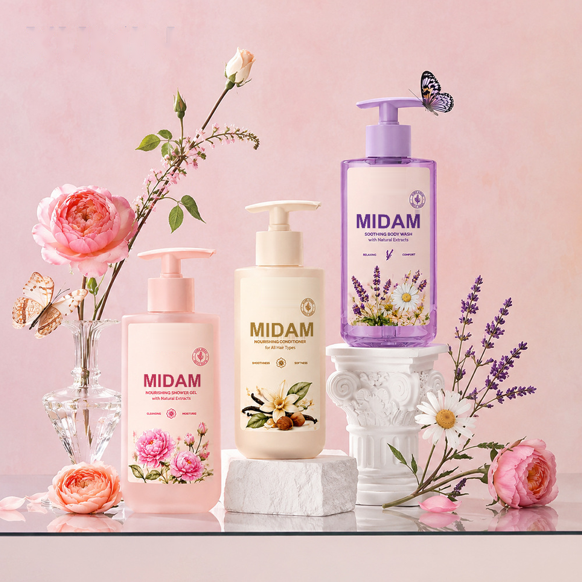 MB-0668 복합 소재 펌프 용기 300ml/500ml