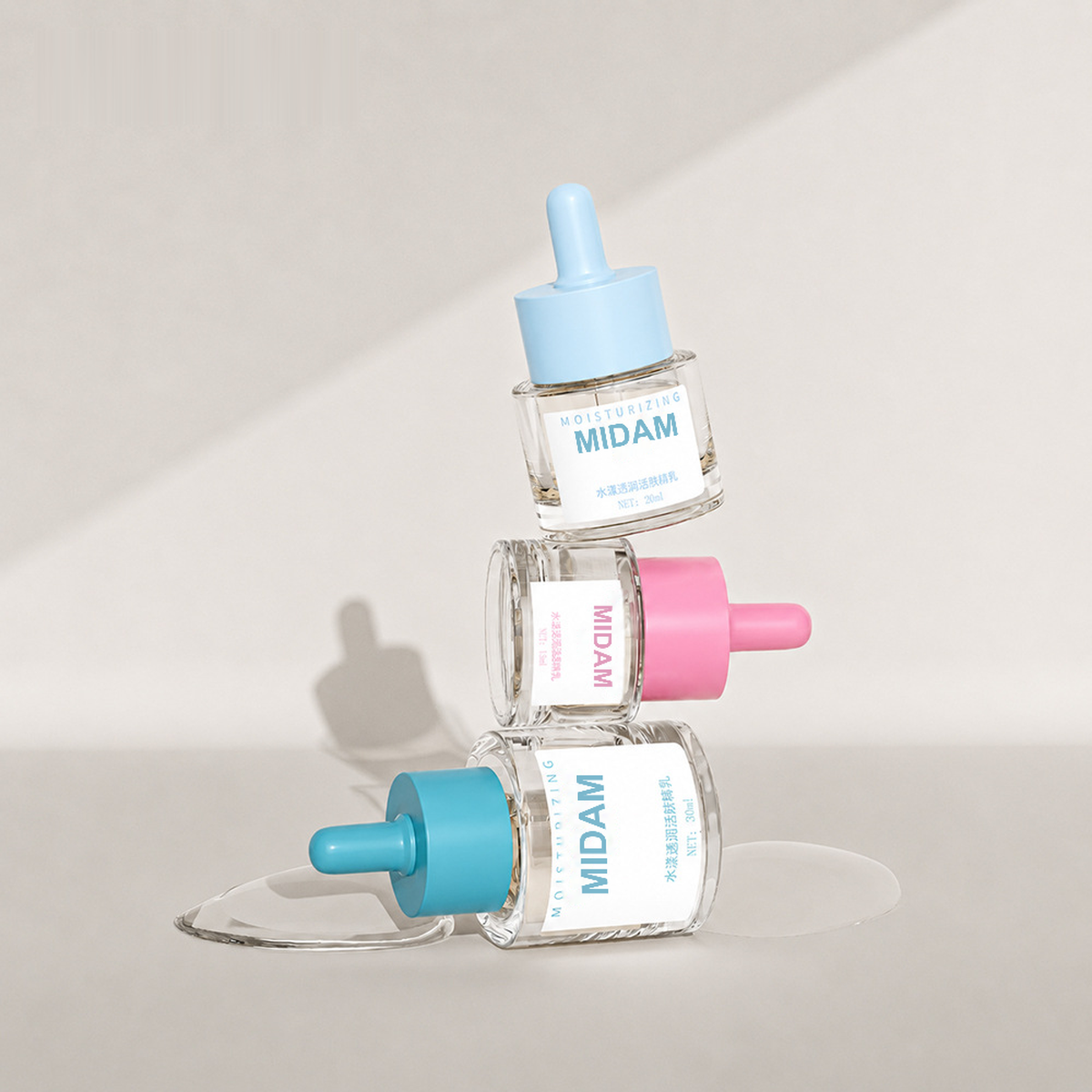 MB-0680 유리 스포이드 용기 15ml / 20ml / 30ml / 50ml