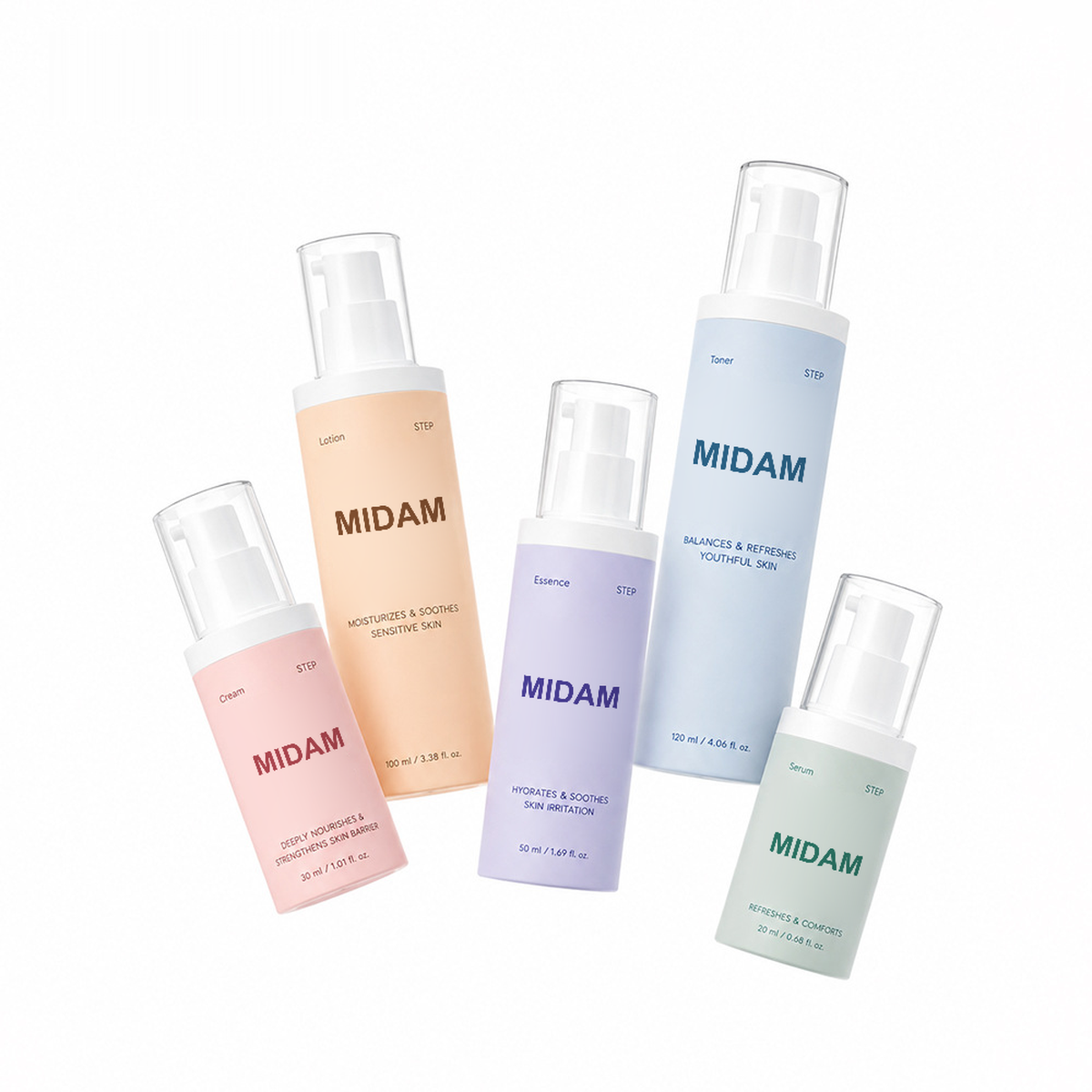 MB-0683 PP 에어리스 펌프 용기 20ml/30ml/50ml/100ml/120ml