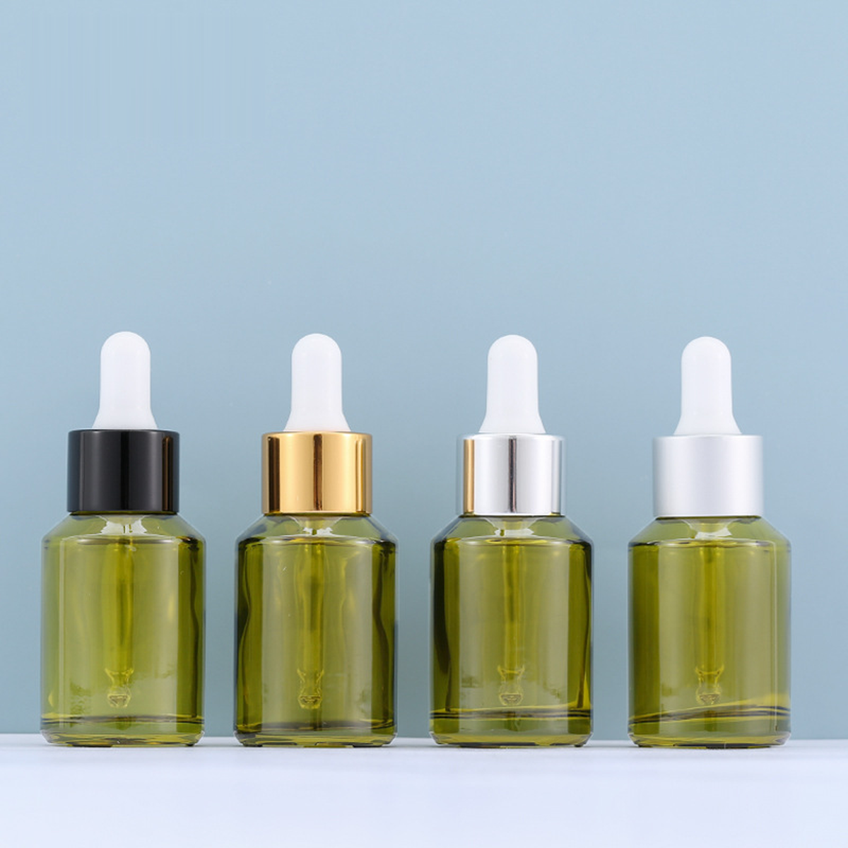 MB-0688 그린 유리 스포이드 용기 30ml
