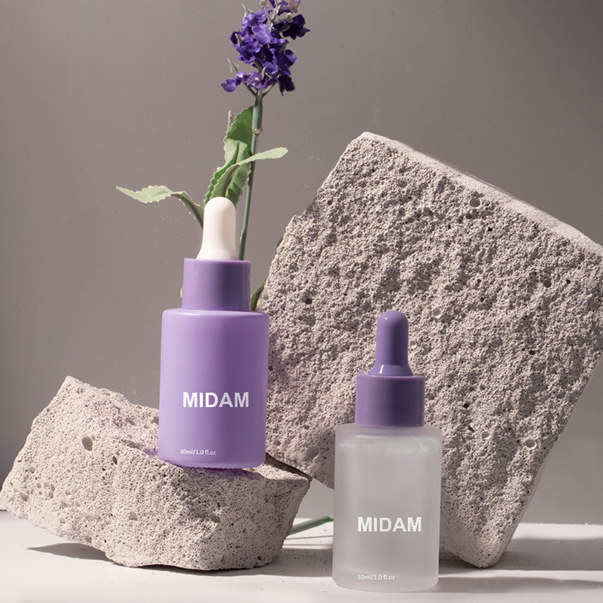 MB-0689 파스텔 스포이드 유리 용기 30ml
