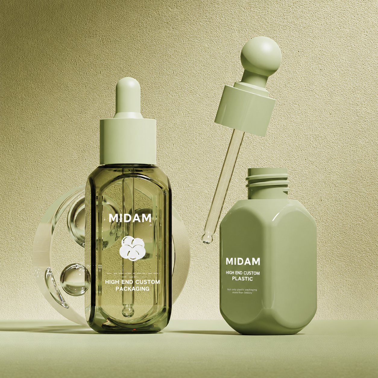 MB-0910 PETG 사각 숄더 스포이드 용기 30/50ml