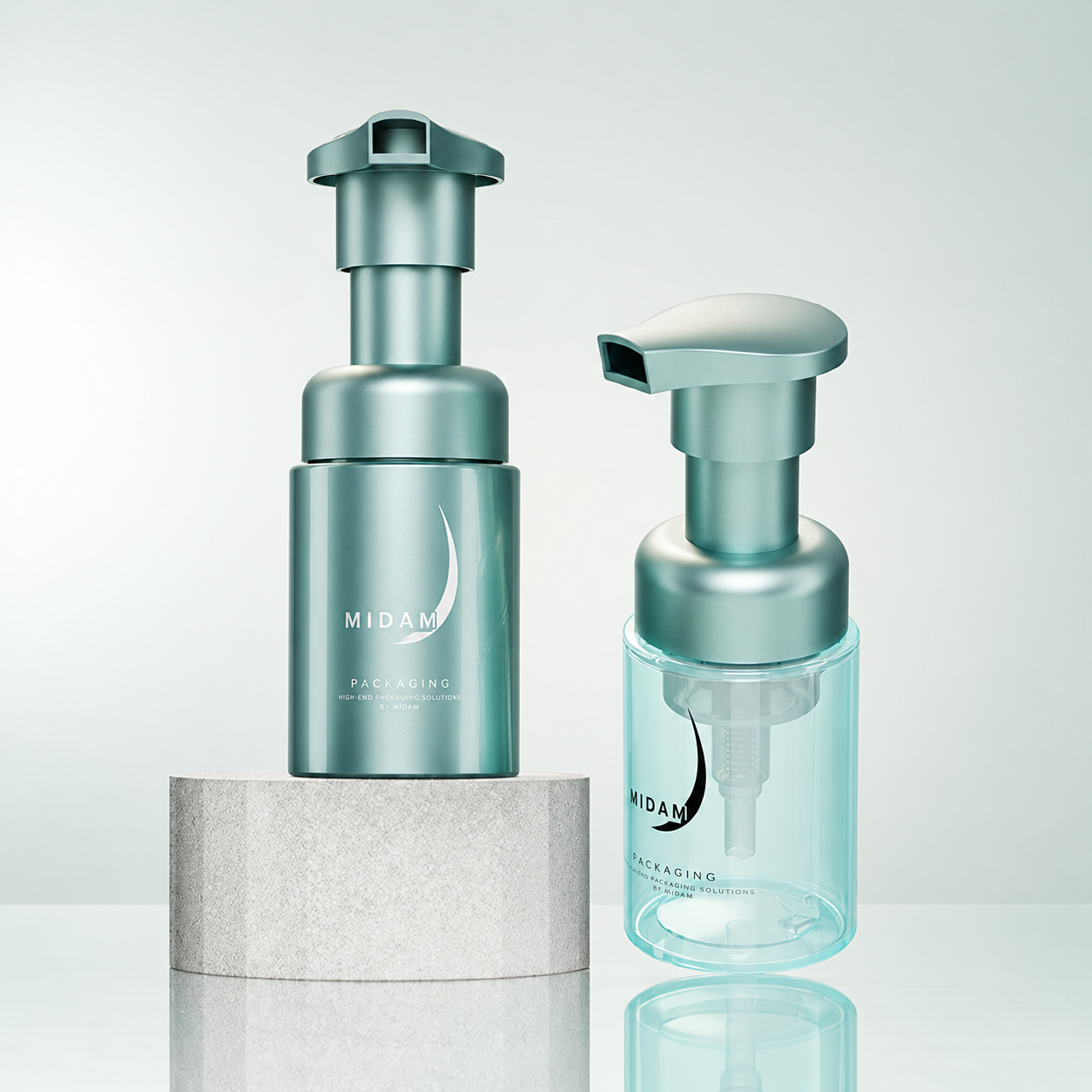 MB-0950 PET 미니 포밍 펌프 용기 30ml