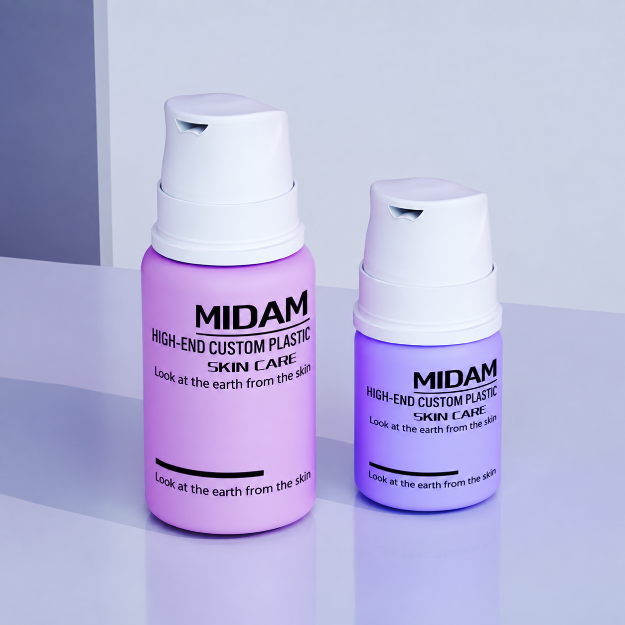 MB-0954 PE 라운드 숄더 포밍 펌프 용기 60/120ml