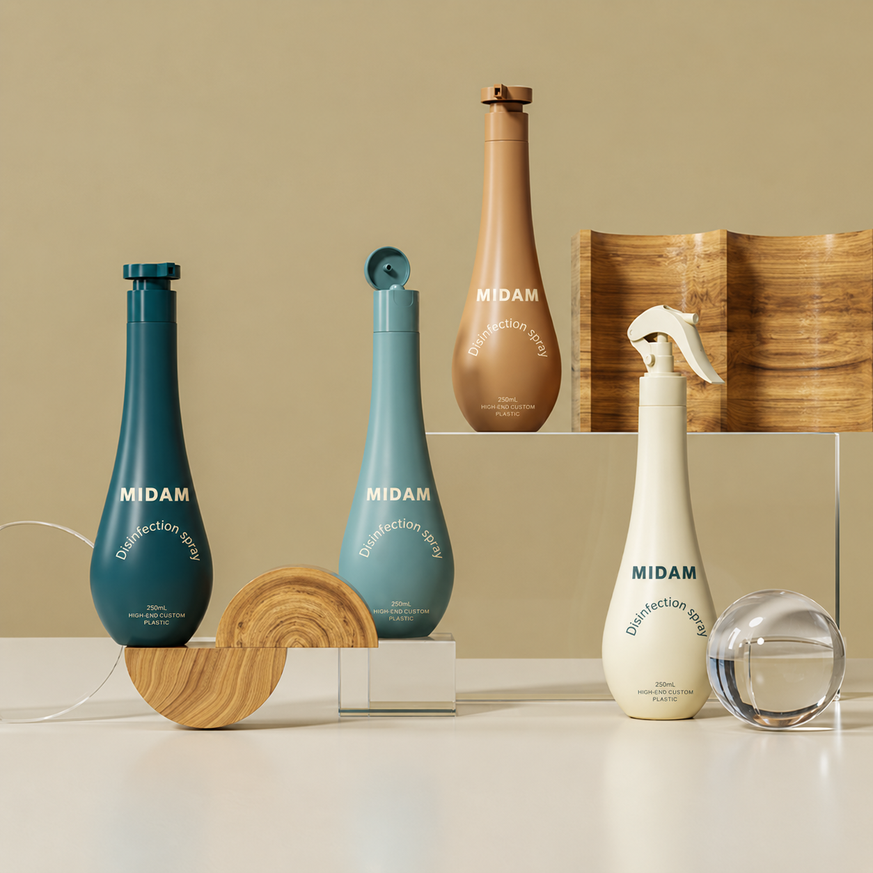 MB-0993 PET 롱넥 물방울 미스트 용기 250ml
