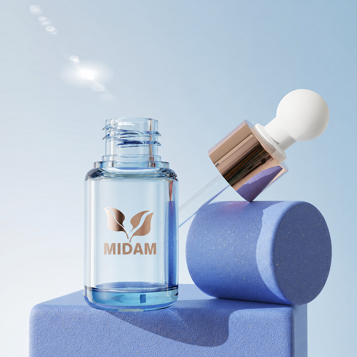 MB-0998 PETG 원형 스포이드 용기 15ml